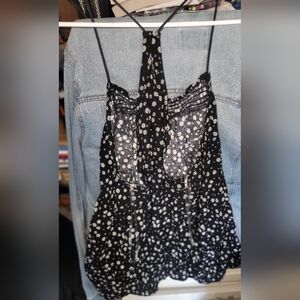 Sunflower CrissCross Tank Top